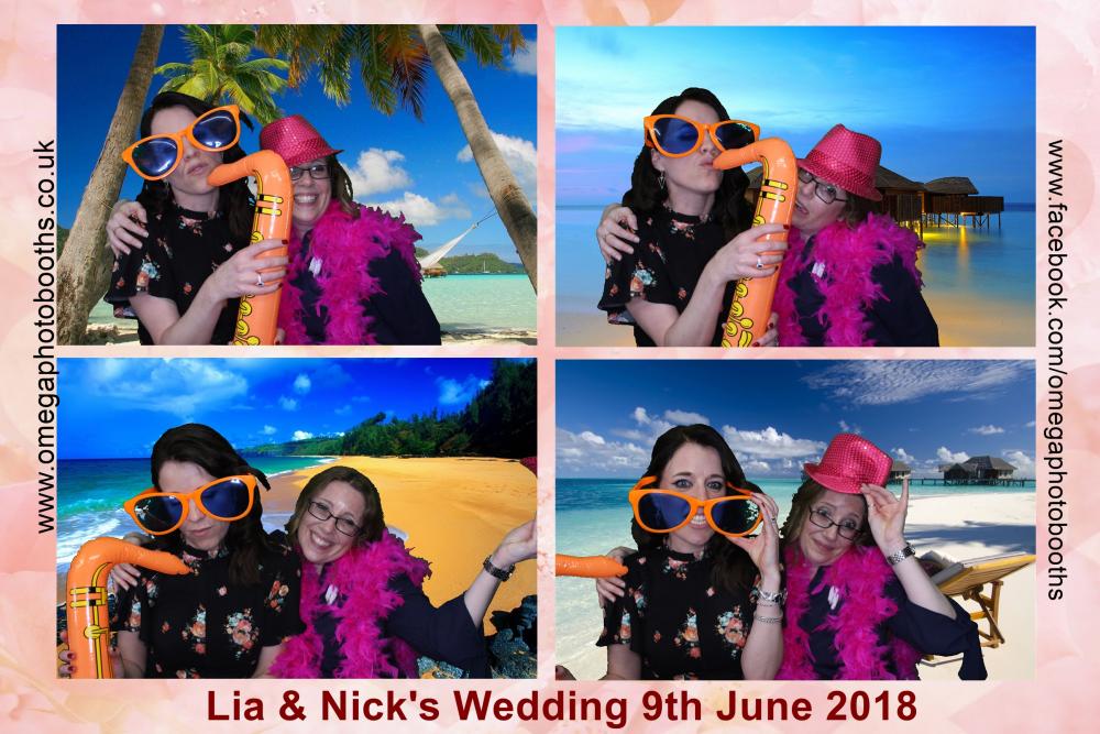 Lia & Nick's Wedding | View more photos from the event at gallery.omegaphotobooths.co.uk/u/Omega-Photobooths/Lia-Nicks-Wedding